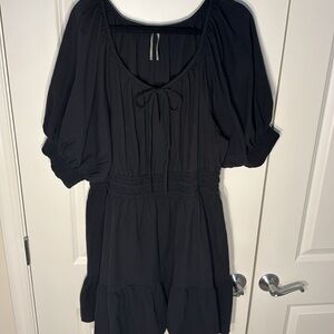 Anthropologie Somerset Black Women's Dress 1X